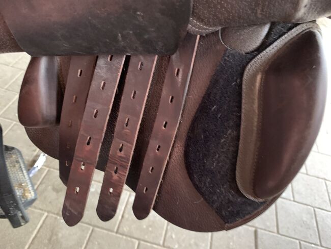 Animo Pinerolo Springsattel, Amerigo Pinerolo, Birgit Strohmaier, Jumping Saddle, Herrenberg, Image 6