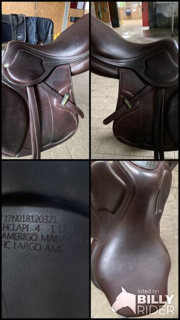Animo Pinerolo Springsattel, Amerigo Pinerolo, Birgit Strohmaier, Jumping Saddle, Herrenberg, Image 7