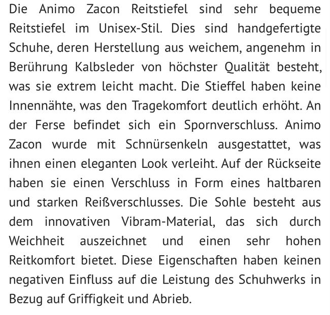 Animo Reitstiefel 37, Animo  Zacon, Birgit Strohmaier, Reitstiefel, Herrenberg, Abbildung 3