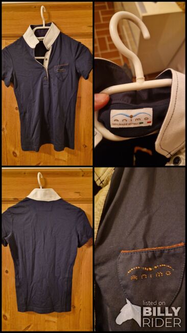 Animo turniershirt 34 XS blau navy, Animo  Turniershirt , K. Werner, Turnierbekleidung, Westerwalsede, Abbildung 5