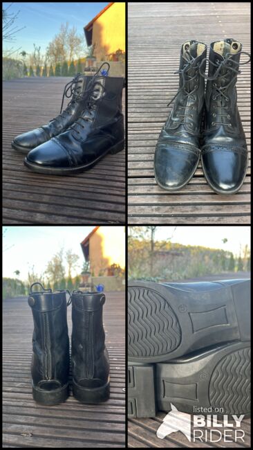 Stiefelette Covalliero Kerbl Schnürstiefelette Monaco Gr. 42, Covalliero Schnürstiefelette, Kerbl Stiefelette Monaco, Reitschuh, Stallschuh, Cora Rahnhöfer, Jodhpur Boots, Büchenbach, Image 7