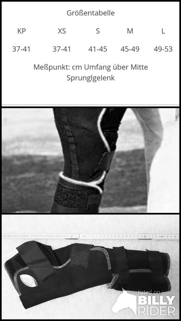 Sprunggelenkbandage, TSM, Andrea, Tendon Boots, Münster, Image 4