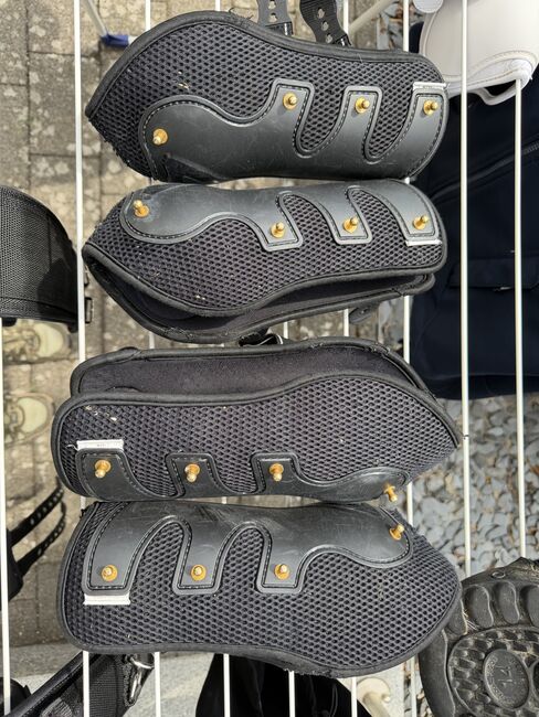 Fesselkopfgamaschen (4 Stück VB+WB) schwarz, vermutlich Busse - kann den Zettel nicht lesen Fesselkopfgamasche , Daniela, Tendon Boots, Göppingen