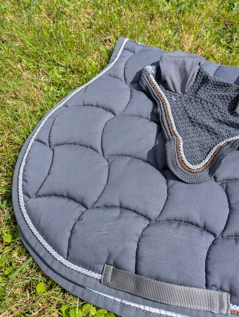 Anna Scarpati Turnierset grau, Anna Scarpati / ASUP Turnierset, Stephanie Heyl, Dressage Pads, Riedstadt , Image 4