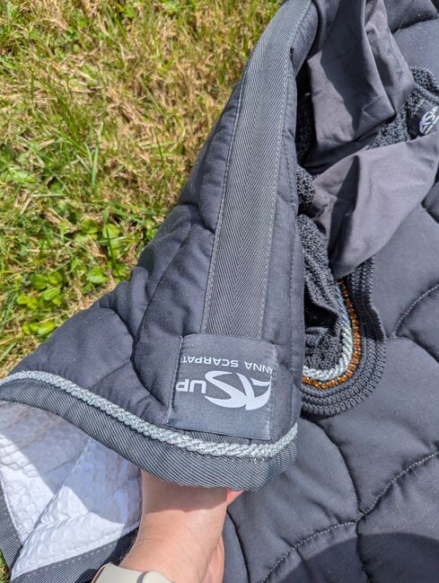 Anna Scarpati Turnierset grau, Anna Scarpati / ASUP Turnierset, Stephanie Heyl, Dressage Pads, Riedstadt , Image 5