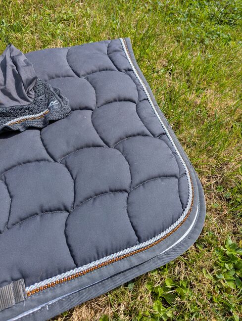 Anna Scarpati Turnierset grau, Anna Scarpati / ASUP Turnierset, Stephanie Heyl, Dressage Pads, Riedstadt , Image 3