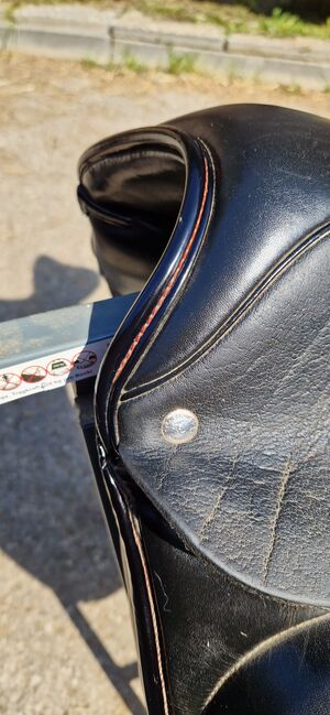 Custom Dressursattel mit aufgesetzten Pauschen, Custom  Wolfgang omni , Silvia , Dressage Saddle, Hofkirchen, Image 5