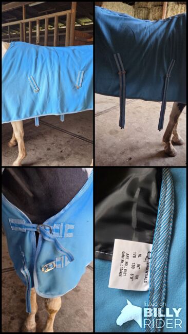 Abschwitzdecke Aquamarine 130cm, Jenny, Horse Blankets, Sheets & Coolers, Schweinfurt, Image 5