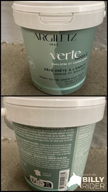 Argiletz Verte - essigsaure Tonerde-Paste, 1 kg, P.L., Care Products, Linz, Image 3