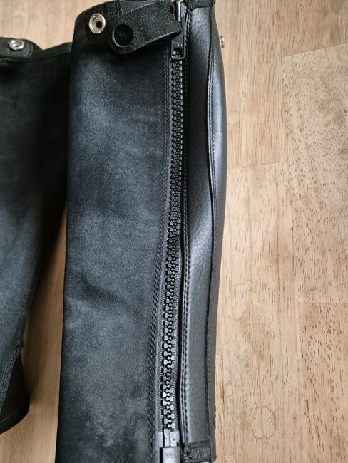 Ariat Concorde Chaps schwarz Leder XS neuwertig, Ariat Concorde, Silke, Stiefelschäfte & Reitchaps, Berne, Abbildung 5