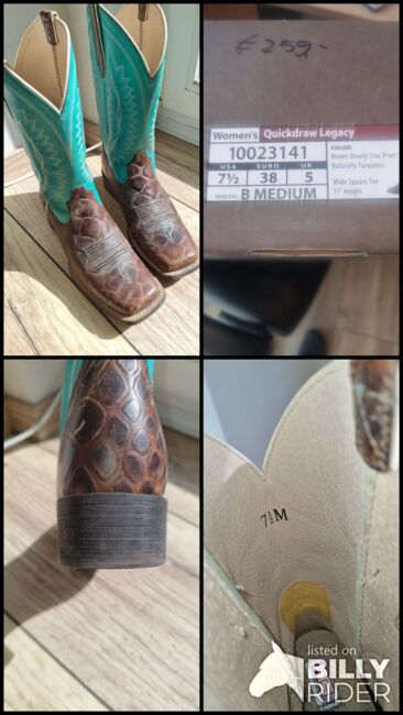 Ariat Damen Westernstiefel Quickdraw Legacy Gr. 38, Ariat  Quickdraw Legacy , Verena Hölscher , Reitstiefel, Billerbeck, Abbildung 8