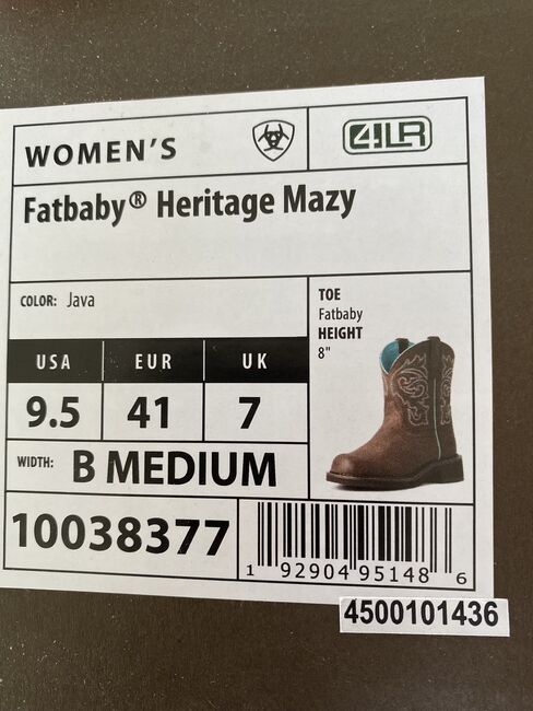 ARIAT Fatbaby Heritage Mazy, ARIAT  Fatbaby Heritage Mazz, Larissa Alfarano , Riding Boots, Wipperfürth , Image 8