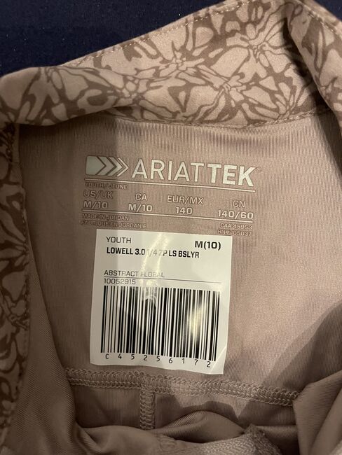 Ariat Lowell 3.0 1/4 ZIP Baselayer Shirt Gr. 140, Ariat, Lisa Sauerzweig, Children's Shirts & Tops, Troisdorf , Image 3