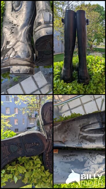 Ariat Gummistiefel schwarz mit Sporenhalter Größe 39,5, Ariat , Bea, Riding Shoes & Paddock Boots, Wien, Favoriten, Image 8