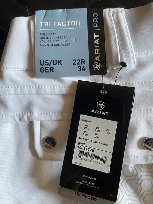 Ariat Turnierreithose Tri Factor Gr 34, Ariat TriFactor, Ninette Guetter, Reithosen, Gstadt , Abbildung 2