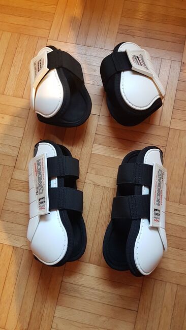 Neuwertige Eskadron Flexisoft pro safe memo WB weiss, Eskadron, Manuela Matzke, Tendon Boots, Wolsdorf