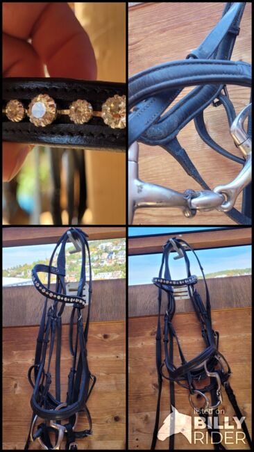 Ascot Trense Cob/VB mit Gebiss, anatomisches Reithalfter, Ascot Trense, anatomisches Reithalfter, YW, Bridles & Headstalls, Leonberg, Image 6