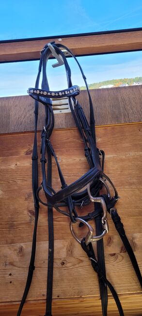 Ascot Trense Cob/VB mit Gebiss, anatomisches Reithalfter, Ascot Trense, anatomisches Reithalfter, YW, Bridles & Headstalls, Leonberg, Image 3