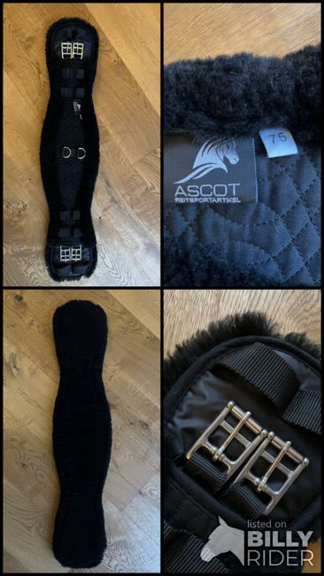 Ascot Lammfell-Dressutgurt 75 cm, Ascot , Marie Brandenburg, Girths & Cinches, Gummersbach , Image 5