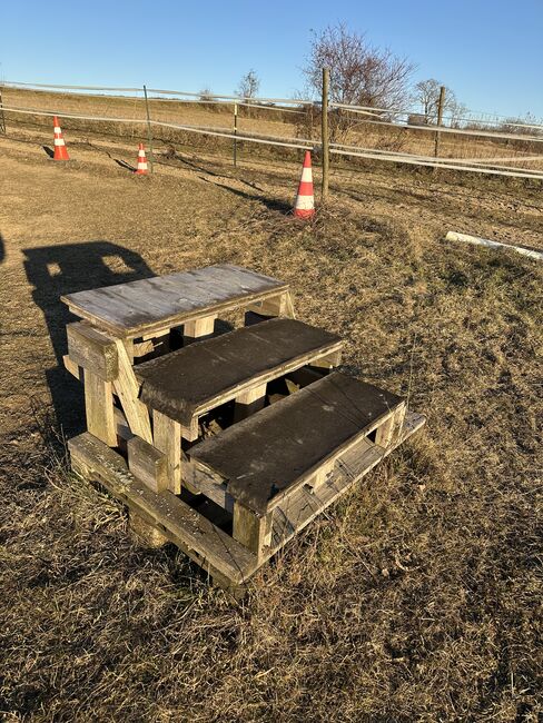 Aufstiegshilfe Stufe, Ines, Reitplatz, Unterzögersdorf