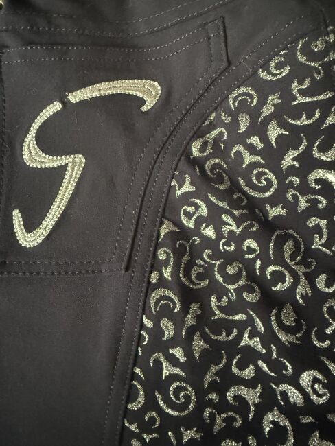 Ausgefallene Reithose - neu mit Etikett - Vollbesatz - Gr. 40, Vicky, Reithosen, Velbert, Abbildung 5