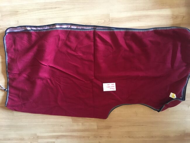 Ausreitdecke fleece 145 dickes fleece Bordeaux dunkelrot merlot, K. A. , Nicki, Pferdedecken, Vilseck