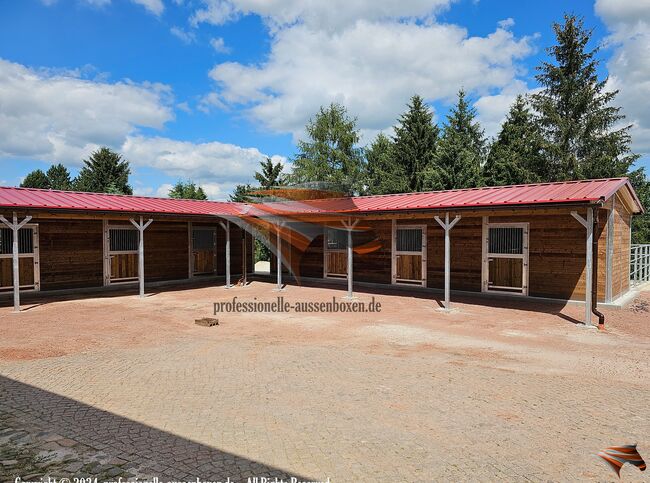Außenboxen kaufen & Pferdestall bauen - Pferdebox, Offenstall & Weidehütte, AUSSENBOXEN PFERDESTALL - PFERDEBOXEN - STALLUNGEN, AUSSENBOXEN (AUSSENBOXEN Sp. z o.o.), Paddock-, Boxen- & Stallmatten, Wałcz, Abbildung 6