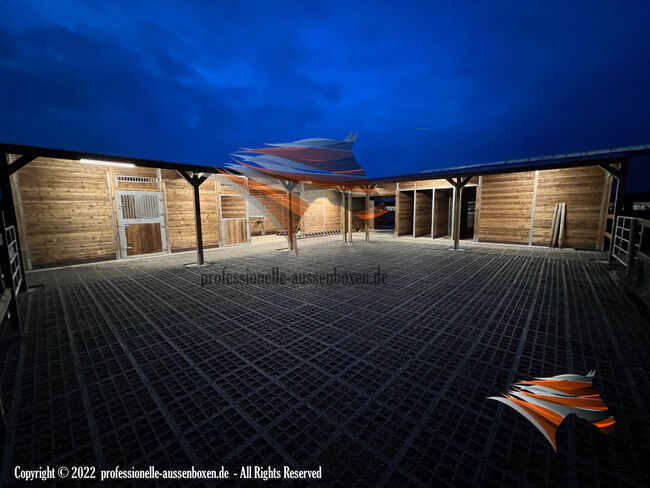 Außenboxen TOP - Pferdestall bauen, Pferdebox, Offenstall kaufen, Weidehütte & Unterstand, AUSSENBOXEN PFERDESTALL - PFERDEBOXEN - STALLUNGEN, AUSSENBOXEN (AUSSENBOXEN Sp. z o.o.), Paddock-, Boxen- & Stallmatten, Wałcz, Abbildung 9