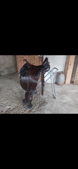 Australischer Stocksattel, Andrea, Other Saddle, Gaißach, Image 3