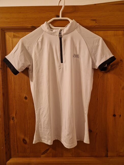 B vertigo turniershirt XS 34 weiß mesh, B vertigo  Turniershirt , K. Werner, Show Apparel, Westerwalsede