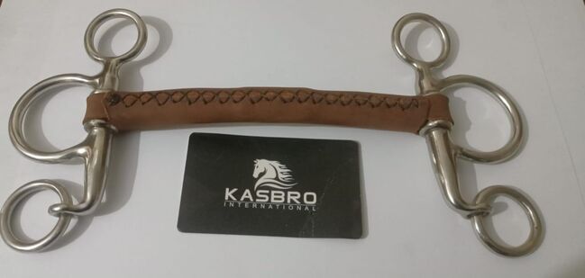 Baby Pelham Rounded Leather Bit, KASBRO, KASBRO International  (Kasbro International ), Horse Bits, Sialkot 