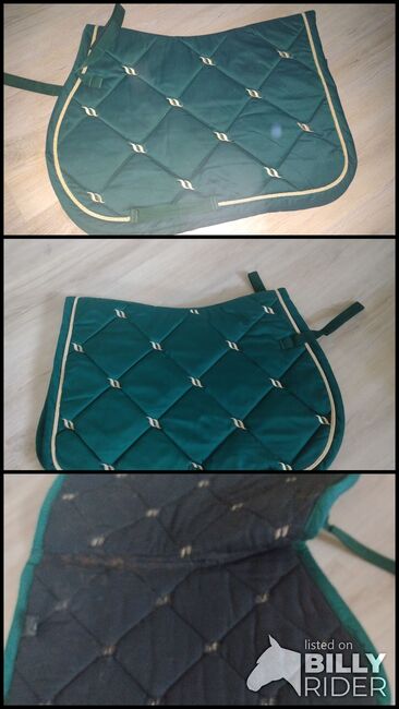 Back on Track Schabracke Nights Collection VS full grün, Back on Track Nights Collection, Rebecca, Dressage Pads, Ulm, Image 4
