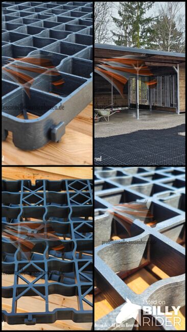 Bestes Angebot: Rasengitter | Paddockmatten | Paddockplatten | Bodengitter | Kiesgitter 9,80 EUR m2, AUSSENBOXEN Paddockplatten - Rasengitter - Kiesgitter, AUSSENBOXEN (AUSSENBOXEN), Horse & Stable Mats, Wałcz, Image 24