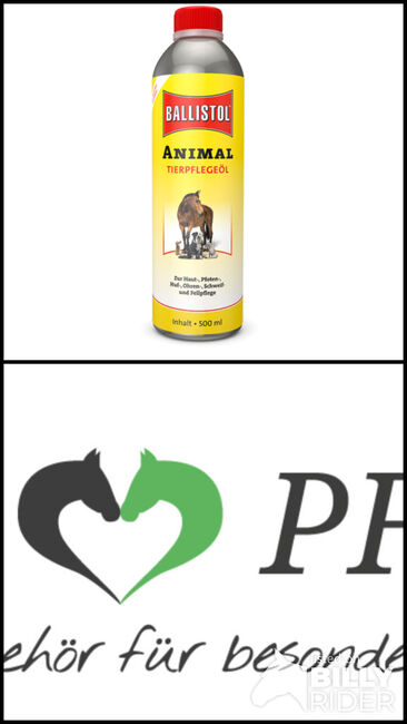 Ballistol Animal Tierpflegeöl Haut, Pfoten, Huf, Schweif, Ohren und Fellpflege 500ml UVP 19,99€, Tierpflegeöl , WOW Pferd  (WOW Pferd), Pielęgnacja konia, Bayern - Attenkirchen, Image 3