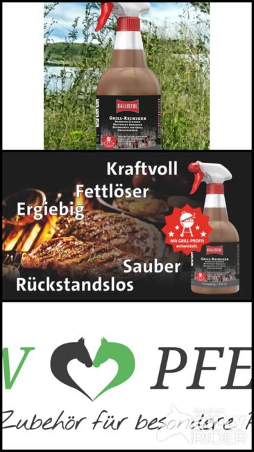 Ballistol Grill Reiniger 750ml Spray UVP 21,30€, WOW Pferd  (WOW Pferd), Other, Bayern - Attenkirchen, Image 4