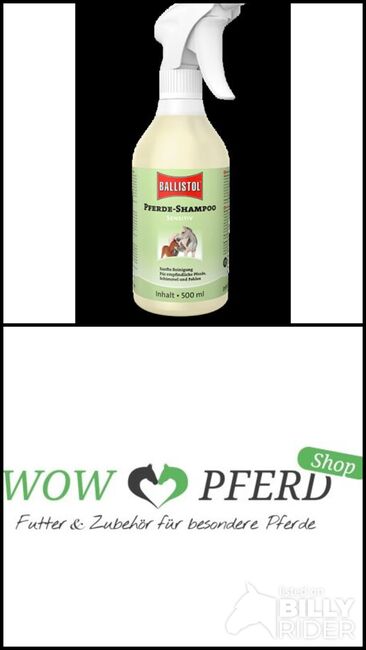 Ballistol Shampoo Sensitiv 500ml UVP14,99€, Ballistol Shampoo , WOW Pferd  (WOW Pferd), Care Products, Bayern - Attenkirchen, Image 3