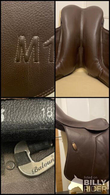 Baloun Flexisaddle Dressur M1 in Mocca – Komplettset inkl. Gurt und Steigbügelriemen, Baloun  M1, Sonja Riedl, Dressage Saddle, Moosburg, Image 7