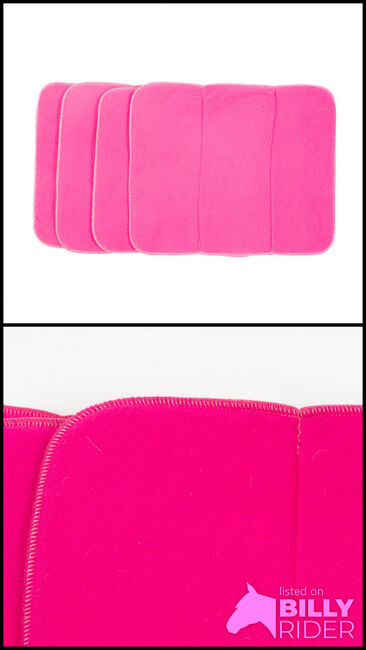 Bandagierunterlagen pink 4er Set WB, myMILLA (myMILLA | Jonas Schnettler), Horse Bandages & Wraps, Pulheim, Image 3