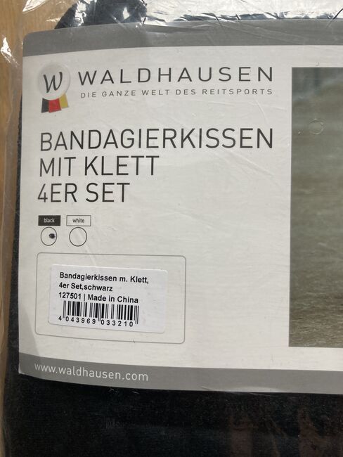 Bandagierunterlagen Waldhausen Bandagierkissen mit Klett schwarz neu Bandagenhalter Klett flex, Waldhausen, Nicole, Horse Bandages & Wraps, Frankfurt , Image 2