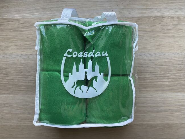 Bandagen in Grün, Loesdau NEU, Loesdau, Anschi, Horse Bandages & Wraps, Hallerndorf 