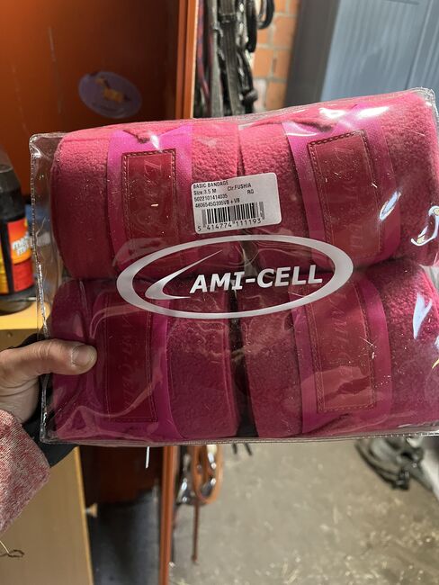 Bandagen Pink, Lami -Cell Bandagen Basic , Lenah Deckeling, Horse Bandages & Wraps, Vreden