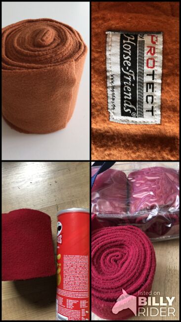 Bandagen rot und orange (Einzelpreis), DK, Horse Bandages & Wraps, Weinstadt, Image 5
