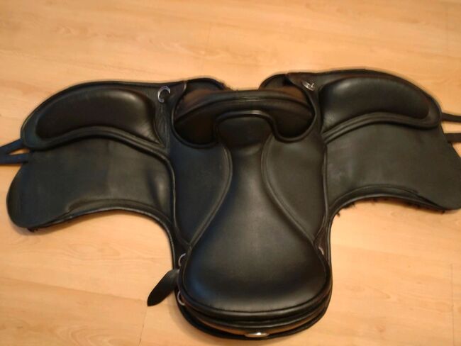 Barefoot Barrydale schwarz sehr guter Zustand Gr 2 VPS, Barefoot Barrydale, Marion Pospischil, Treeless Saddle, Theres, Image 3