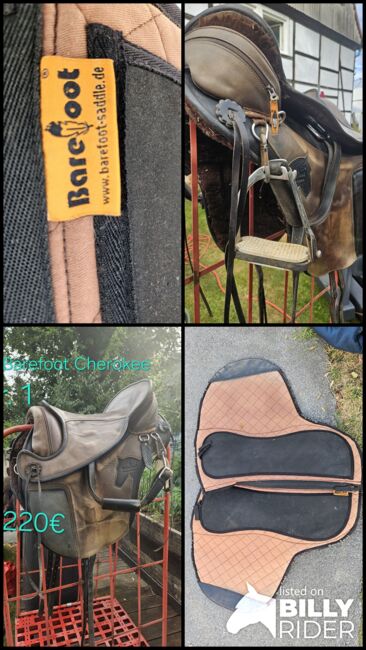 Barefoot Cherokee Sattel mit Pad gr. 1, Barefoot  Cherokee , Christiane, Bareback pads, Geseke, Image 13