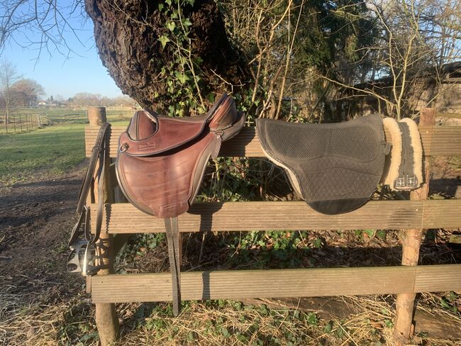 Barefoot Ledersattel, Gr 2, Limited Edition(92/200) inkl. Zubehör, Barefoot Limited Edition(92/200), Monja Krohn, Baumloser Sattel, Hamburg