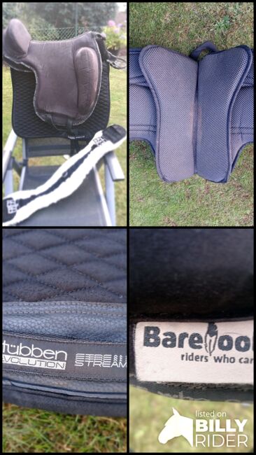 Barefoot Physiopad  / Stübben Lammfell Schaback / Kentucky Lammfell-Gurt 9, Barefoot / Stübben  / Kentucky  Physiopad , Andrea, Bareback pads, Wedemark, Image 13