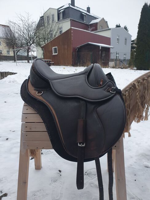 Barefootsattel, Barefoot Nottingham, Fine, Treeless Saddle, Leubsdorf