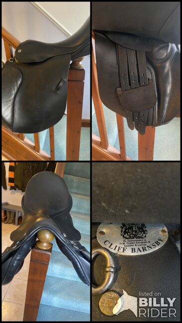 Barnsby saddle black 17”, Cliff barnsby , Helen , All Purpose Saddle, Milford Haven, Image 10
