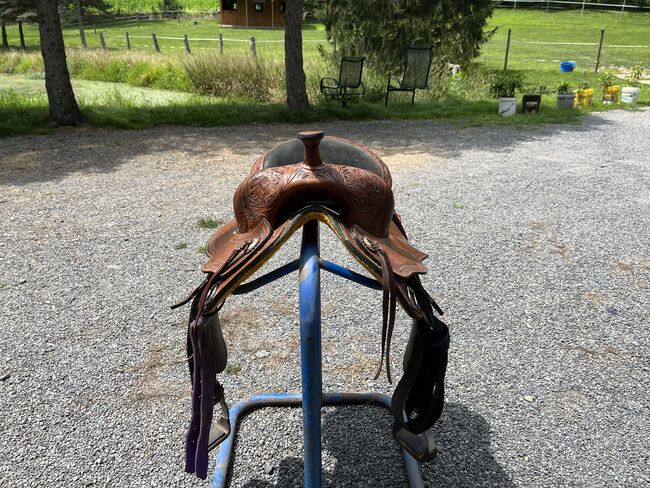 Barrel saddle, Tough1, Belinda Wildes , Westernsattel, Wapwallopen, Abbildung 4