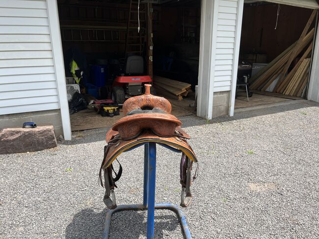 Barrel saddle, Tough1, Belinda Wildes , Westernsattel, Wapwallopen, Abbildung 3